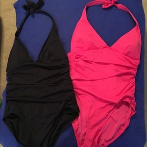 DKNY One Piece Swim Suit